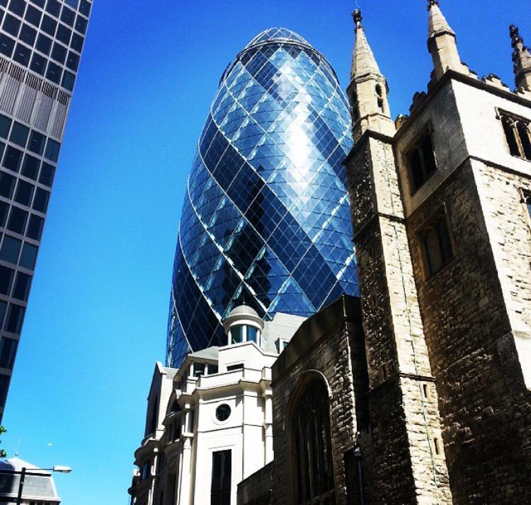 DuctSystems's tweet photo. The Gherkin! Ductwork Refurbishment we currently are doing at the moment! http://t.co/v73edAM19e