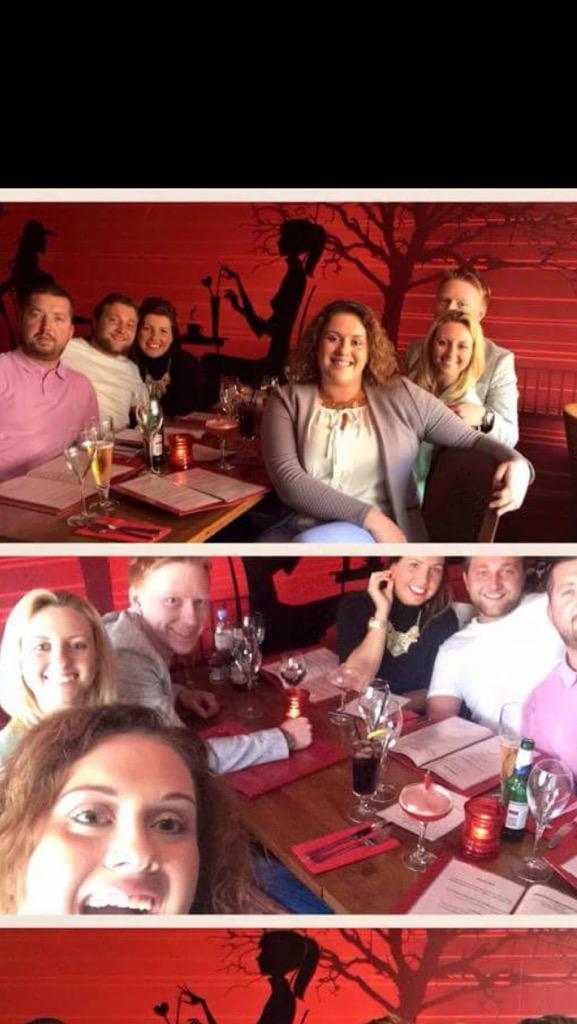 crystalhart23's tweet photo. Last nights dinner at queens rooms 🍷🍹😍 @cmansfield14 http://t.co/HleRwHb3hp