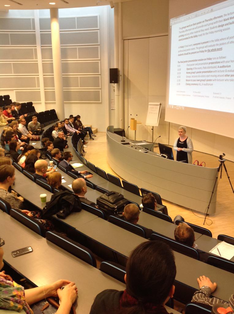 MetropoliaBiz's tweet photo. It's poster presentation day at #EthicsIPW2015 Final instructions for all w @amraivio http://t.co/0GXolmRwBC