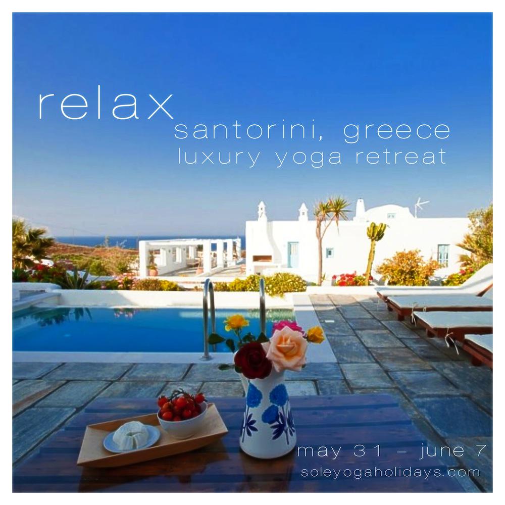 Join Me &amp; @soleyogaholiday LAST MINUTE #Luxury #YogaRetreat to #Santorini! 2 Spaces Left :) goo.gl/NiJfUP