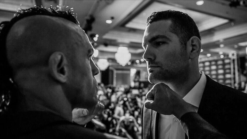 danawhite's tweet photo. Belfort vs Weidman this Saturday on PPV!!! #UFC187 http://t.co/TlVKWE2sWc