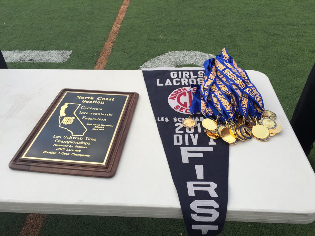 NovatoPride's tweet photo. Novato High School Girls Lacrosse D-1 Champions! What an Epic Season. @whats_thebuzz @MattBaldwin34 @NHHornetsNest http://t.co/FNYGjV8p6o