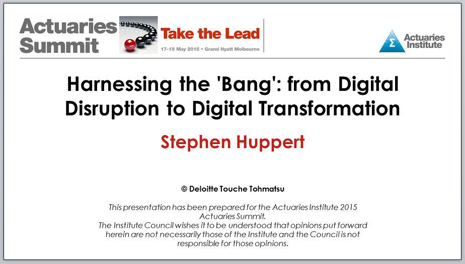 stephenhuppert's tweet photo. #Storify story of my #ActSum presentation on #DigitalDisruption http://t.co/xek9IUsVES http://t.co/6ecOamhxKT