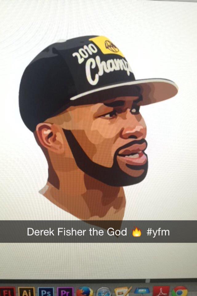elichinoy24's tweet image. @derekfisher would have won that game with .4 on the clock #clutch #multimediaproject