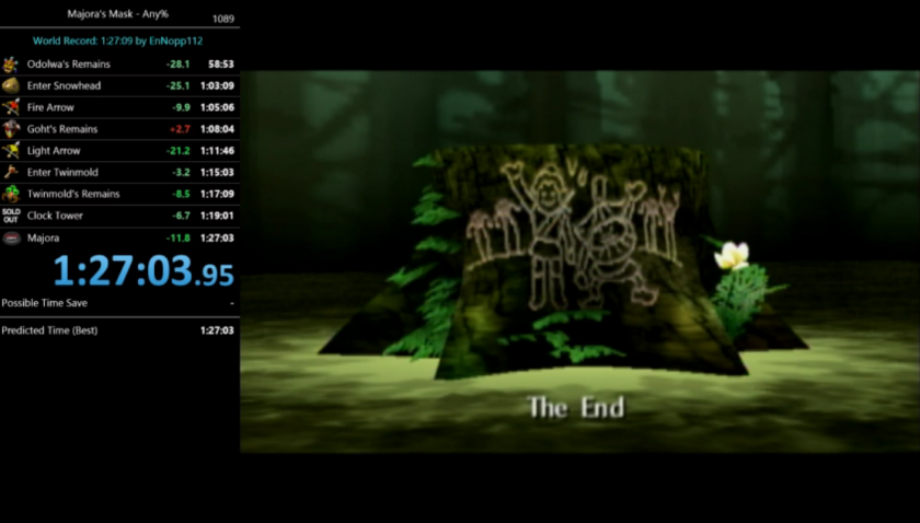 ZeldaInformer's tweet photo. Another broken record! http://t.co/EdC110KuVY #Zelda #speedrun #Speedrunners #MajorasMask #Gaming #gamingrecords http://t.co/QZEpN49Wn4