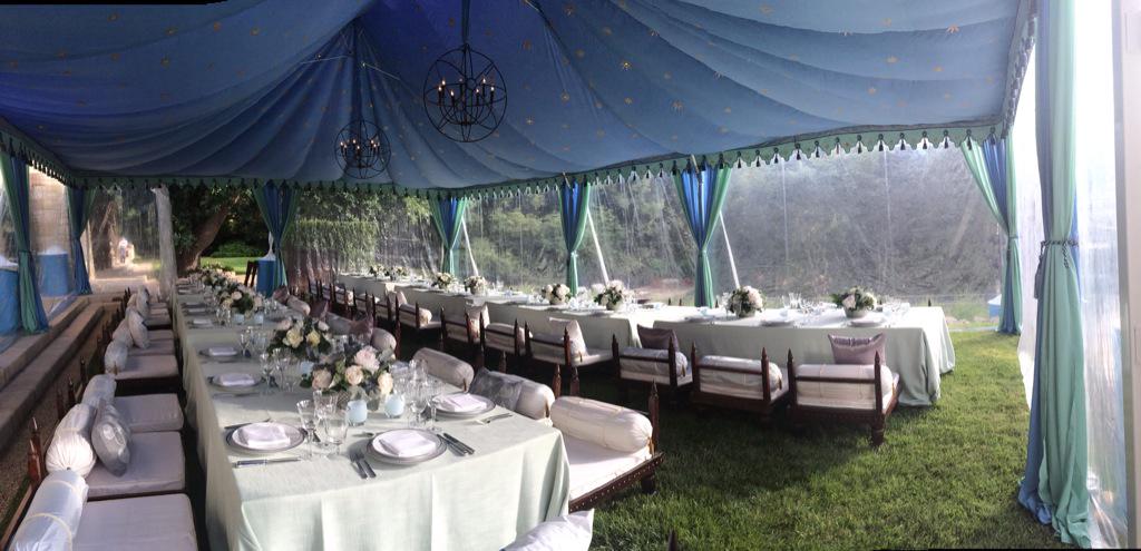 BellaLuP's tweet photo. Gorgeous raj tent for the perfect grad dinner-@slucasdesigns has me swooning as always #dreamjob http://t.co/eZYuxJHTQU