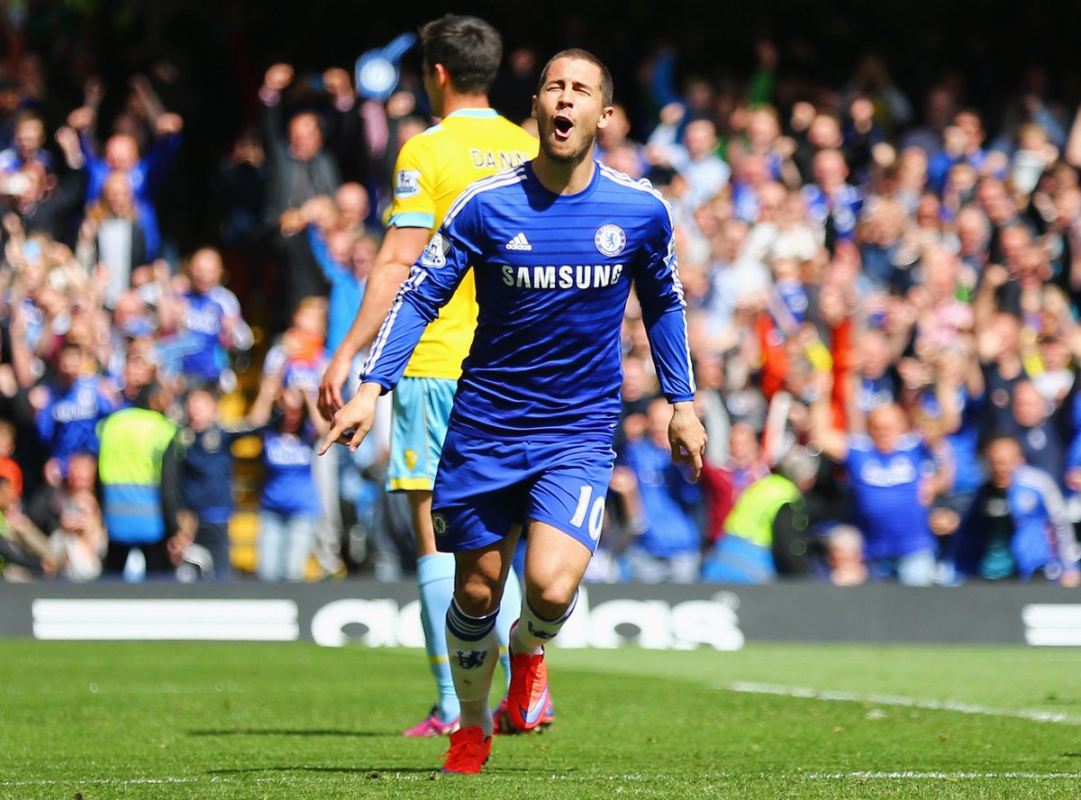 Chelsea's Eden Hazard has been named the Barclays Premier League Player of the Season. #SSFootball