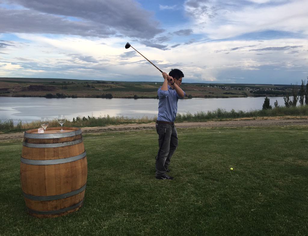 hellobenson's tweet photo. What a wonderful evening at Gordon estate winery! I am such a big fan of this brand! #Love #wswe15 #winery #GimmeFive http://t.co/dJxGADaiEa