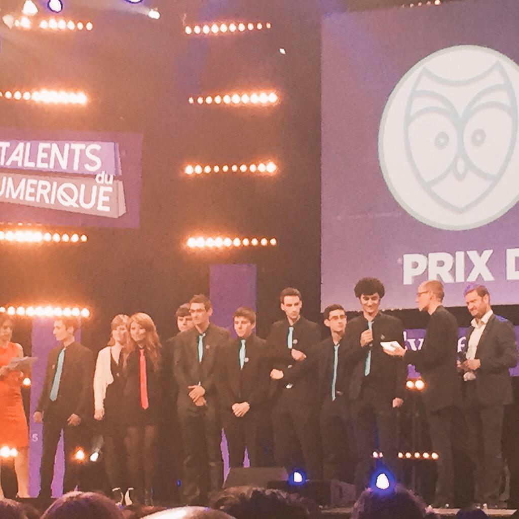 franckytrichet's tweet photo. Bravo à toute l'équipe @codowl, #startup de Nantes lauréate du prix du public #TDN2015 - Apprendre à coder #edtech http://t.co/OLkNdS6PlB