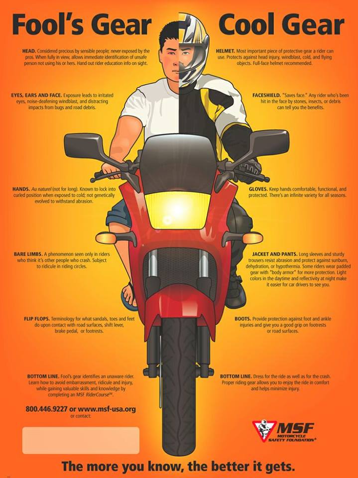 _ArriveAlive's tweet photo. Motorcycle Safety and ATGATT  - Wear All the Gear All The Time!!  https://t.co/3QiJBY4BNZ #ArriveAlive http://t.co/qZChnQfiRO