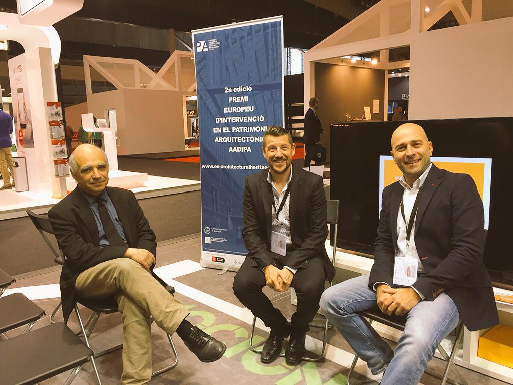 eu_archeritage's tweet image. After presentation !
#EUaward @COACatalunya #Construmat2015 #BeyondBuildingB @lluiscomeron Fernando Gil Jordi Portal