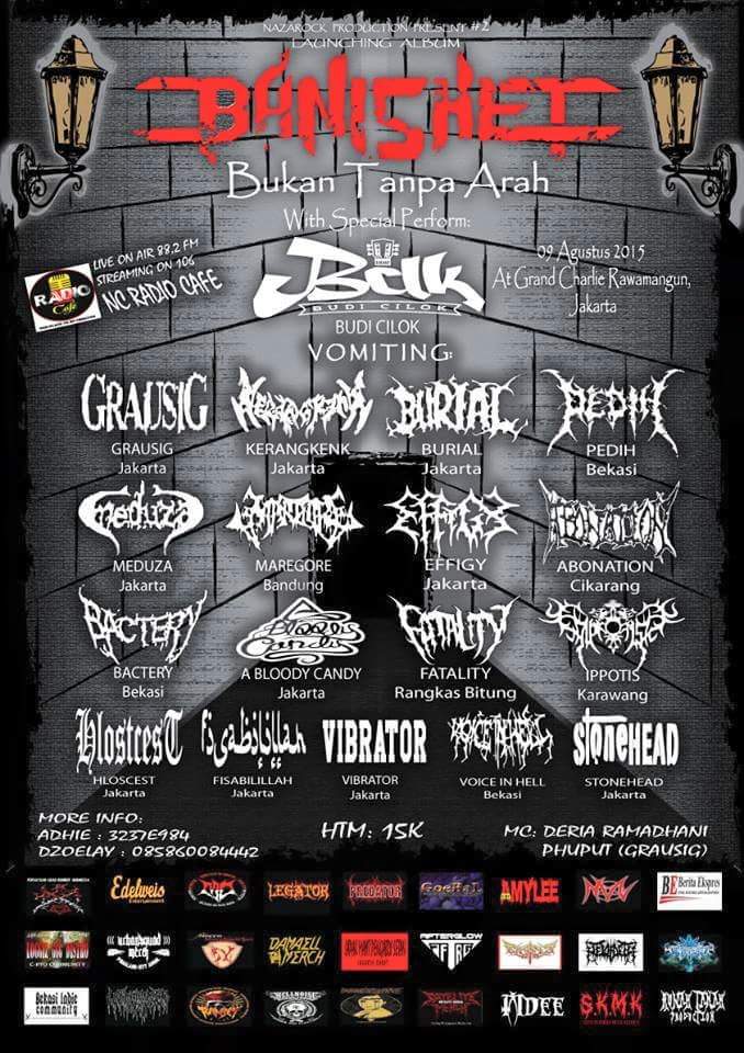 Launching Album BANISHET Jakarta Thrash Metal