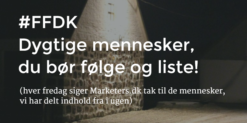 #FFDK 1: <a href="/jditlev/">Joakim Ditlev</a>, <a href="/AndrewLolk/">Andrew Lolk</a>, <a href="/MortenElm/">Morten Elm</a>, <a href="/tokekruse/">Toke Kruse</a>, <a href="/ChristianHojbo/">Christian Højbo Møller</a>, @mkongsfelt
