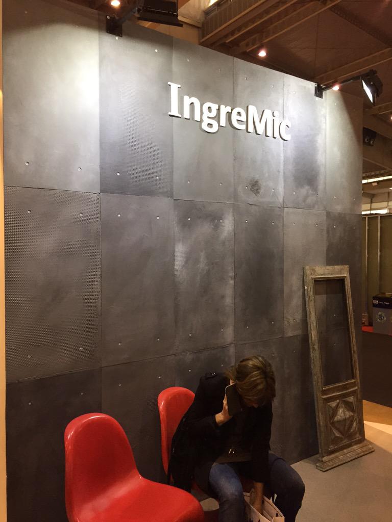 silviarmallafre's tweet photo. Con muestros amigos de @IngreMic en #Construmat2015 http://t.co/4KqSWmPopg