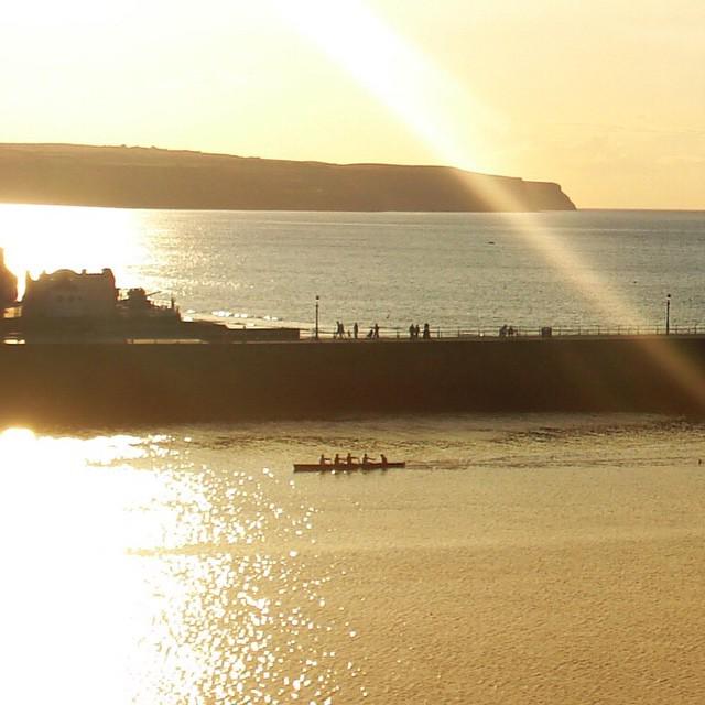 Whit_by's tweet photo. @whit_by by royaldaylight Rowing out to sea, Whitby. #rowing #boat #rowers #north #northyorkshire #yorkshire #whitb… http://t.co/rEsioRrRzt