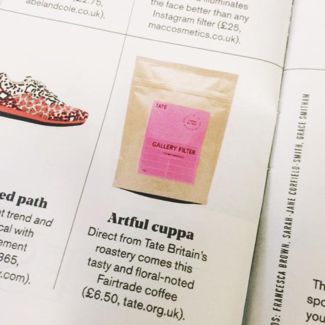 It was fun seeing our <a href="/TateFood/">Машуля Лащенко</a> coffee pop up in <a href="/StylistMagazine/">Stylist Magazine</a> this week! We roast all of our own coffee! #TATE