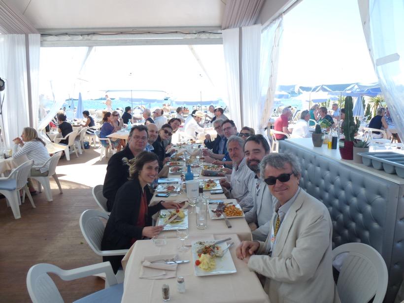 Reuni EFX dengan para Keynote Speakers #EFXFilmForum2015 di Le Goeland <a href="/Festival_Cannes/">Festival de Cannes</a>. #EFXgoesCannes #Cannes2015