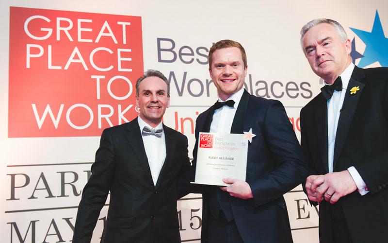 Martin Brown wins excellence in leadership award as <a href="/FleetAlliance/">Fleet Alliance</a> named best place to work businesscarmanager.co.uk/small-fleet-le…
