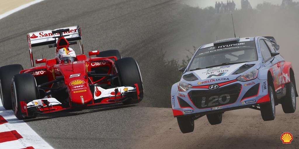 ShellMotorsport's tweet photo. All the best to the teams at the #MonacoGP &amp; #RallyPortugal! How do you think the teams will finish this weekend? http://t.co/JpMwp0w9fa