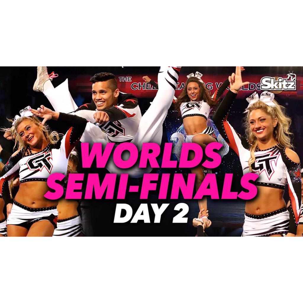 Skitz_tv's tweet photo. One word, AMAZING! Click the link in the bio to watch the new CheerFullOut, Worlds Semi-Finals Day 2. #gtblink http://t.co/kYbs12d1uh