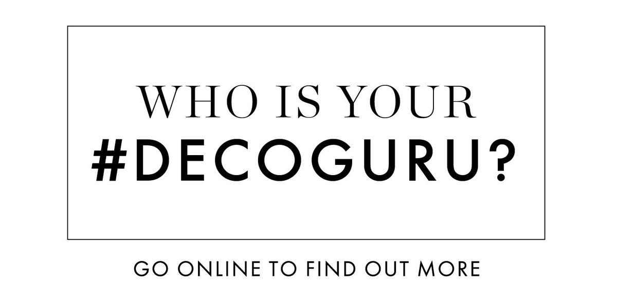 ELLE_Deco's tweet photo. Today's the last day you could win a R1 500 Deco goody bag by tweeting your #DECOguru: http://t.co/xo5OsnrT1s http://t.co/Aw0lHBs2aj