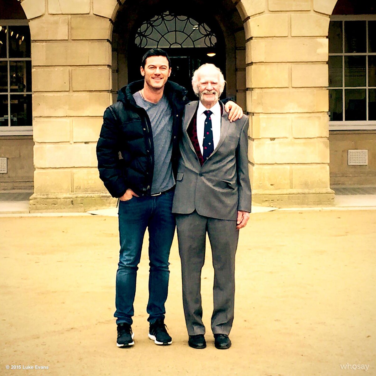 TheRealLukevans's tweet photo. HAPPY BIRTHDAY to the coolest 80 Year old I know! My grandad! Love you! X http://t.co/iuydMtqsWC