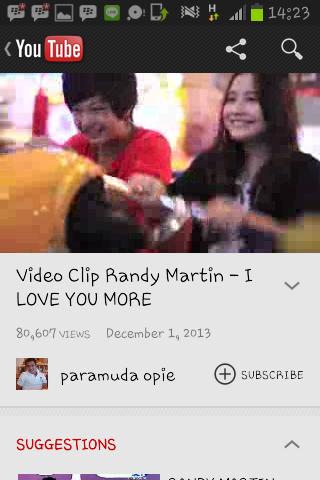HeartRAVERS's tweet photo. Lagi lihat VClip Randymartin- Iloveyou more nih;;) suaranyaa eeemm , adem♥"@RandyMartin98 http://t.co/aTXoChrmwy