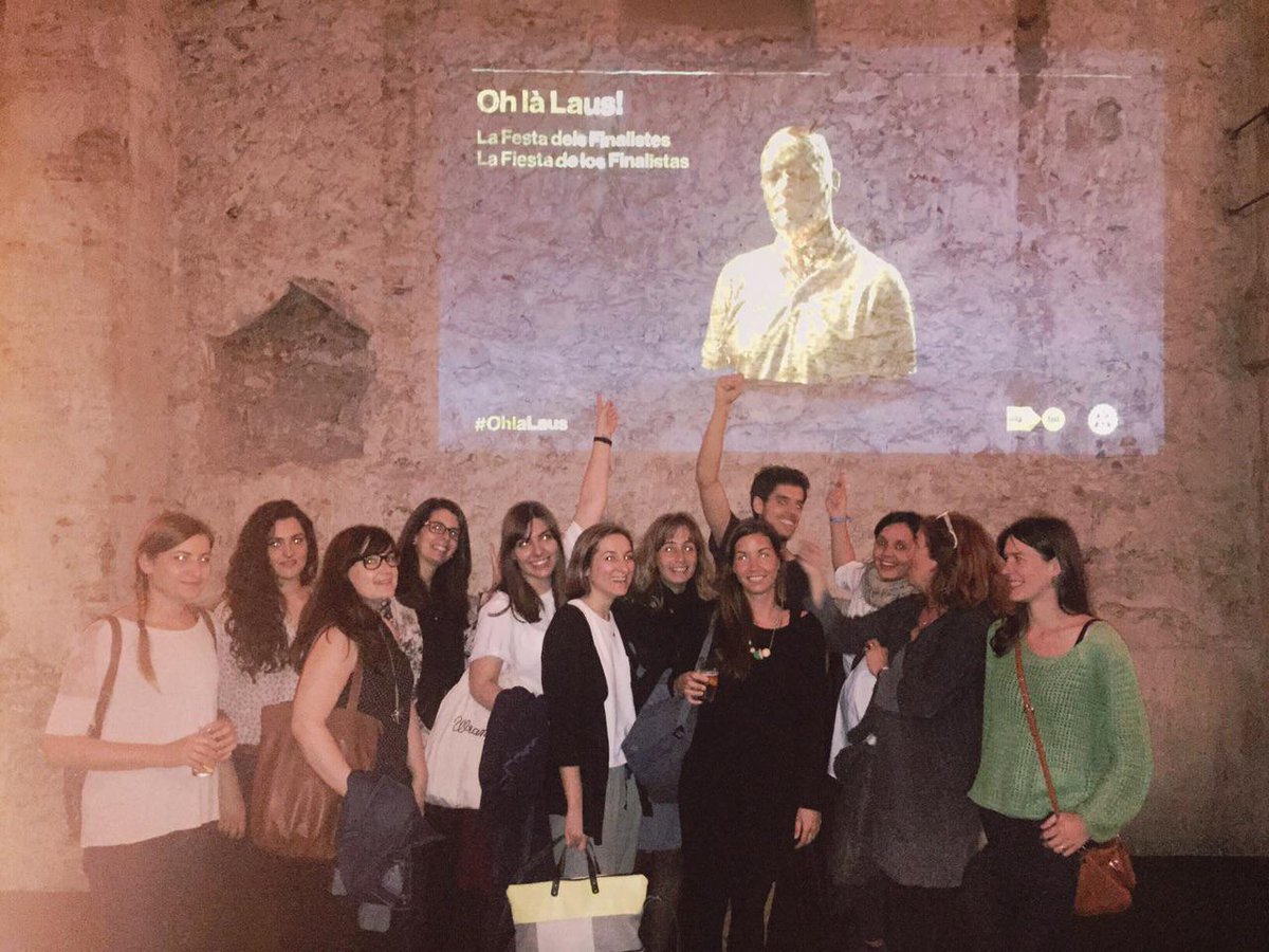 nomondesign's tweet photo. #equiponomon casi al completo y la mar de felices por la nominación a los @Laus_Awards #ohlalaus :) http://t.co/t6g5u0Uc8N
