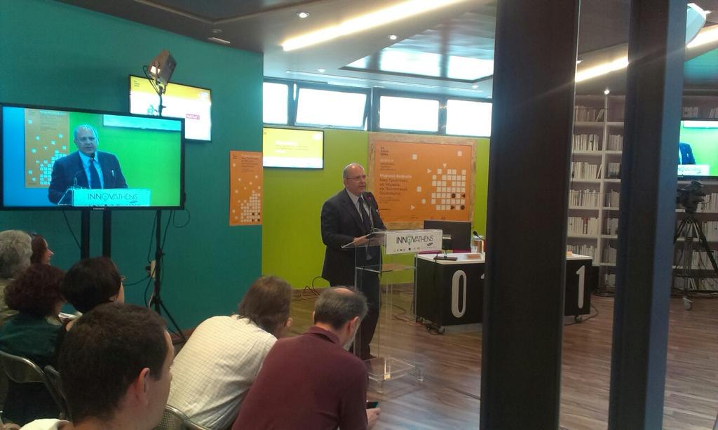 eellak's tweet image. #Psvaluetalks αρχισε με τον Υπουργο κ. Ξυδακη! @eellak @PSPostScriptum @InnovAthens