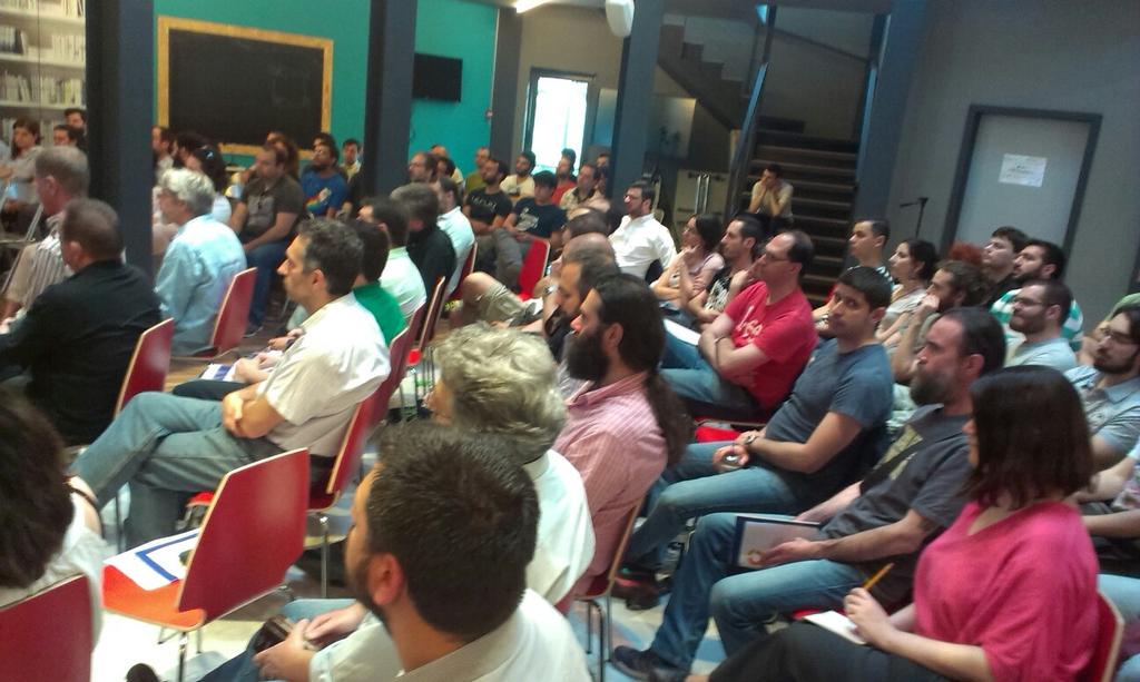 eellak's tweet image. #Psvaluetalks αρχισε με τον Υπουργο κ. Ξυδακη! @eellak @PSPostScriptum @InnovAthens