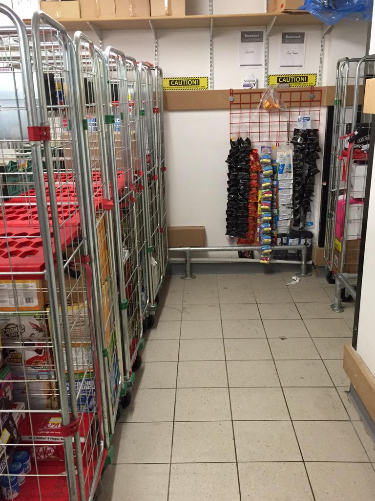 Backstock done and investigated, not even 9am yet! #StockReduction #WinningWithShrink @Doyle123mac <a href="/mark20040/">Mark</a>