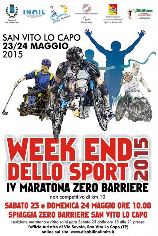 TrapaniTurismo's tweet photo. #SanVitoLoCapo 23-24 maggio #maratona #zerobarriere #sport #sicilia http://t.co/sbCdEB66C7