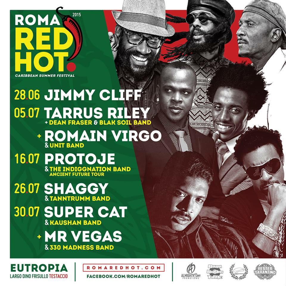 romaredhot's tweet photo. just add new show!! 5 July @tarrusrileyja + @RealRomainVirgo !! #RomaRedHot http://t.co/Ar2Ub9UszT