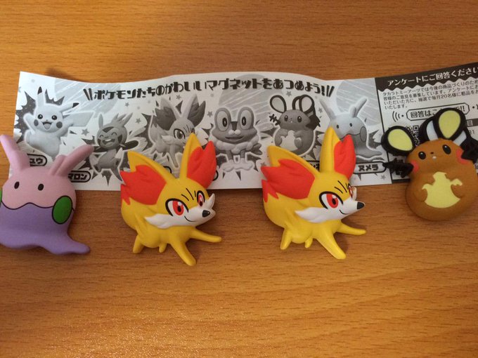 ガチャ 半立体型の可愛いマグネット ポケモンぴったんマグネットｘｙ が発売 ポケモン情報ねっと