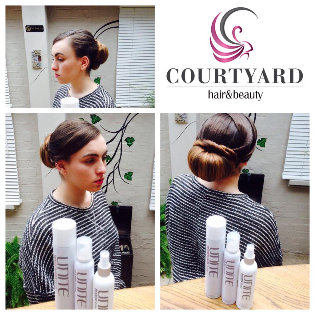 CourtyardHB's tweet photo. @janprzemyk spent 3 hours with us showing us technics and giving tips to our stylist. Here's some of the hair ups http://t.co/5DF3kh1B6H