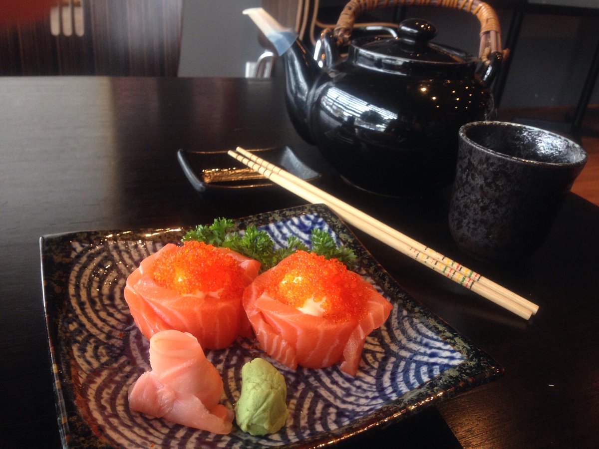 Fresh salmon delivered this morning. All our seafood if delivered fresh daily