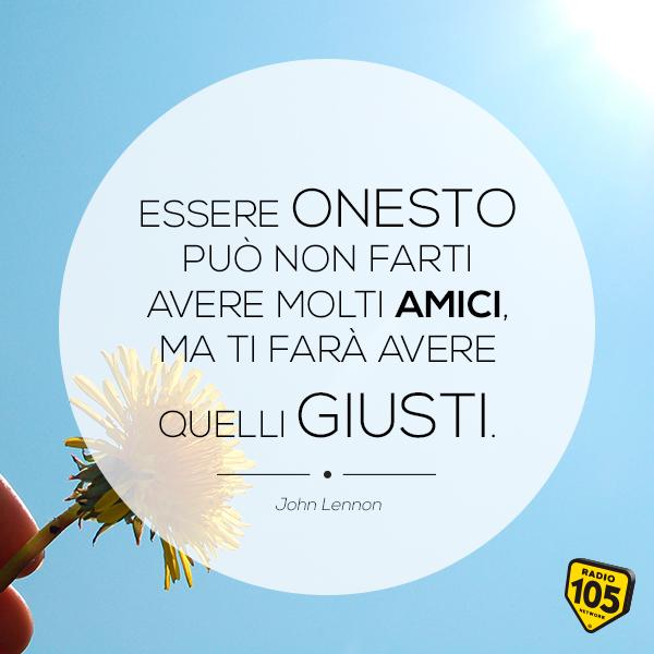 Radio105's tweet photo. Buona #domenica a tutti!
#quote by #JohnLennon http://t.co/oR1DTe4Plp