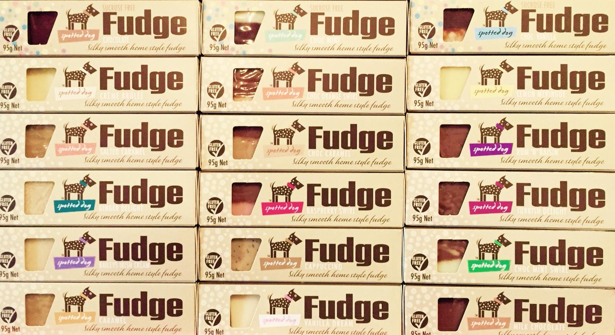 new flavours and new locations .#SpottedDogFudge