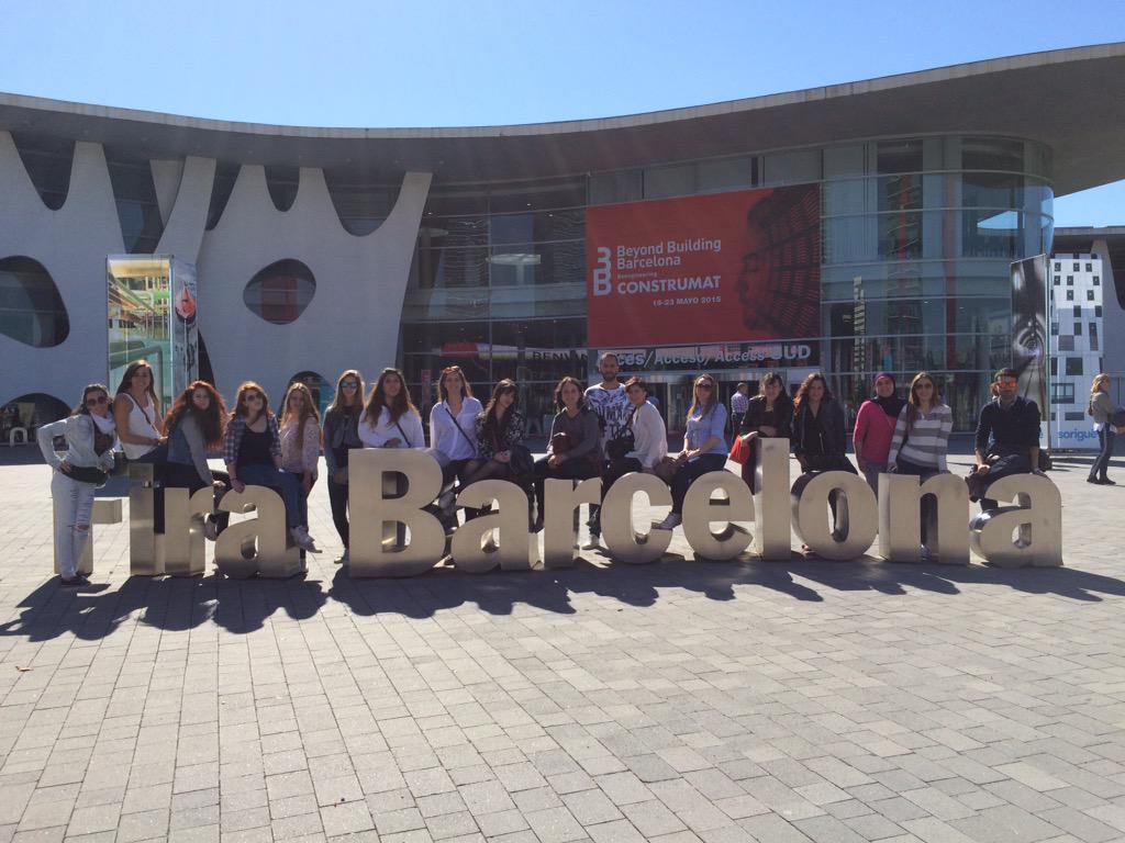 artegranada's tweet photo. Ya estamos aquí!! #Construmat2015 #firabarcelona http://t.co/OMVeqCZaZr