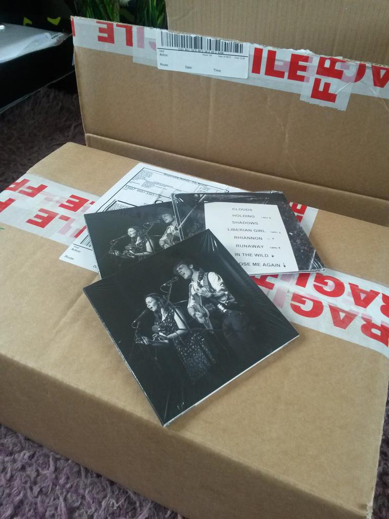 sixdayssound's tweet photo. Oh hi there! Our latest album Live at The Marine has JUST ARRIVED! Who's ready for the release on 6th June?? -Ellie http://t.co/uKQer2cX2v
