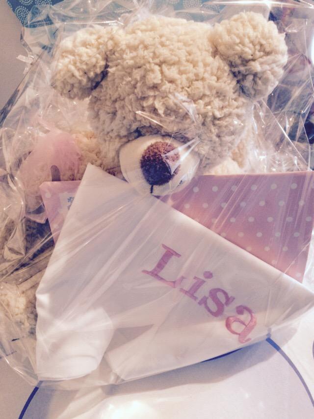 lakentje met naam, armband voor mama met namen kids, knuffel en kadobon van <a href="/BubblesandBo/">Bubbles & Bo</a>! #Kraamkado