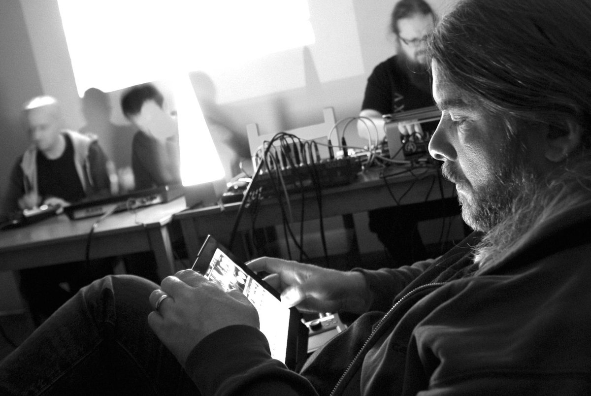 The Cabinet of Dr. Caligari and improvised noise at The Church of Sound last night. #noise #ambient <a href="/LeeRosys/">Lee Rosy's Tea</a>