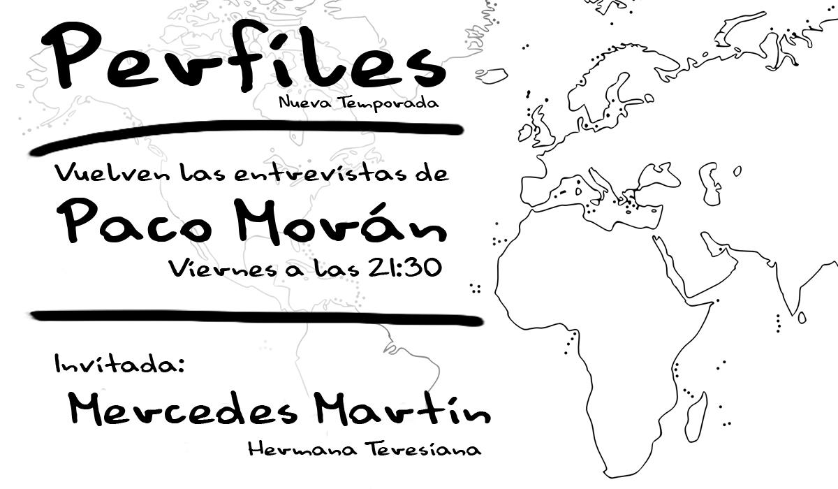 Esta noche en Perfiles tendremos como invitada a la Hermana Teresiana Mercedes Martín. <a href="/antenahuelva/">Antena Huelva Radio</a> #huelva