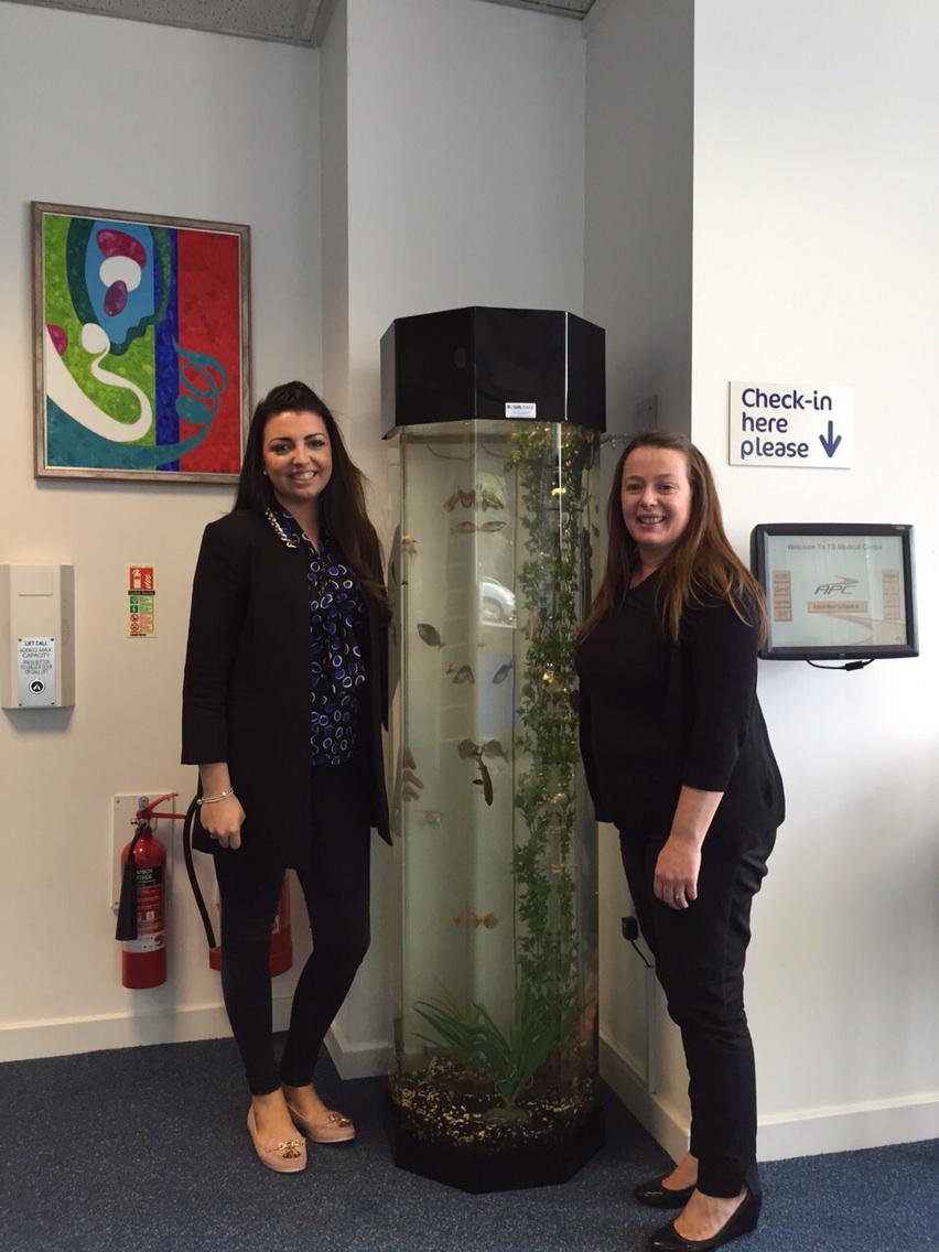 AqualeaseUK's tweet image. Thanks to TG Medical today for their great photo and their much loved aquarium. Another happy customer