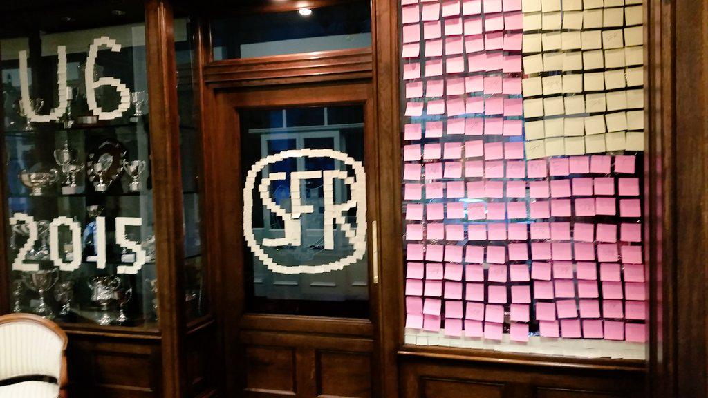 SFRanon's tweet photo. post its? #sfr has time for that http://t.co/B5xOhTqsW9