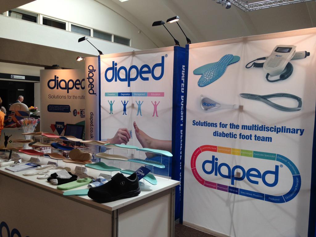 AlgeosUK's tweet photo. 3rd day at ISDF 2015. The Diaped team are awaiting to meet you #algeos #diabeticfoot #ISDF2015 #diaped #aortha http://t.co/2rKYvrSItz