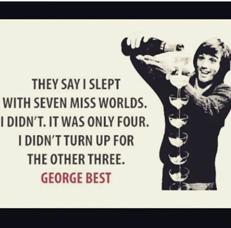 Happy birthday George Best  