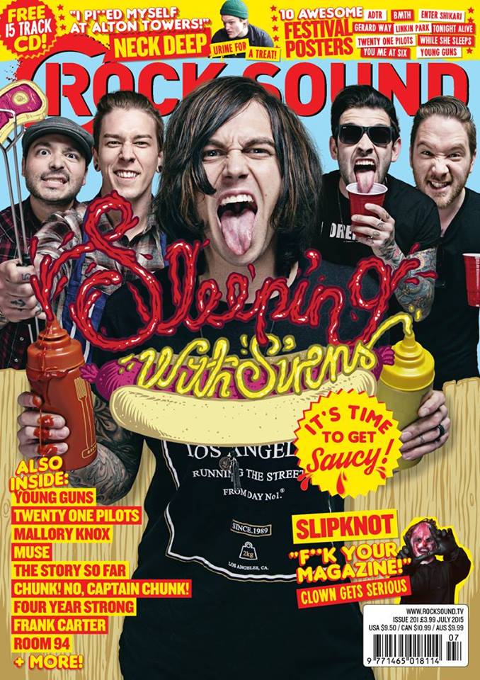 EpitaphEurope's tweet photo. In case you missed it. @SWStheband are on the cover of the new @rocksound magazine! #TheStrays #SWSMadness http://t.co/AX80qQq6rV