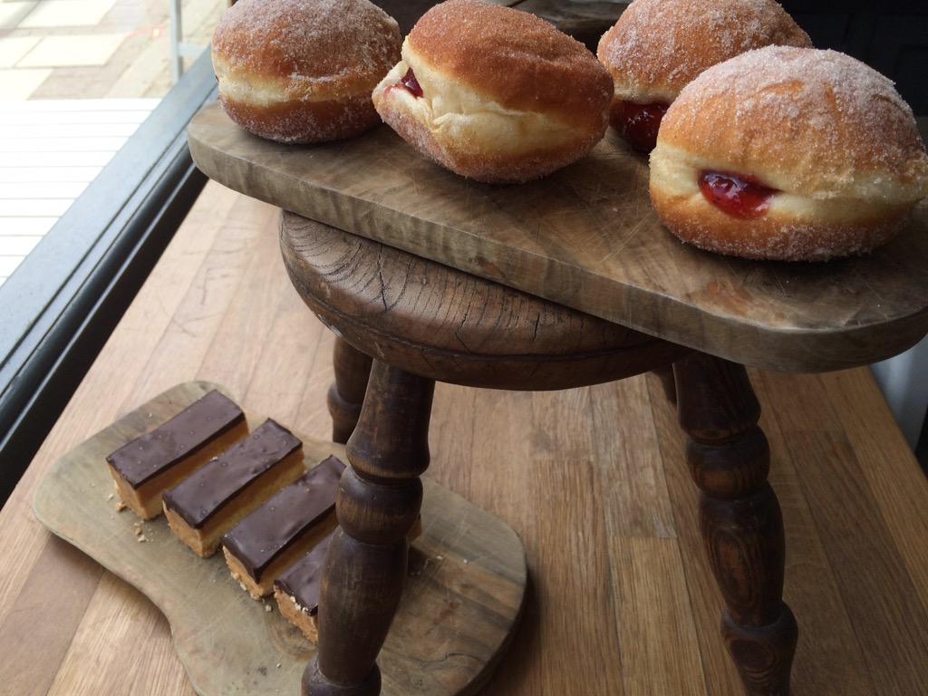 Freshly baked Jam Doughnuts today <a href="/ThePantryBR1/">The Pantry BR1</a> <a href="/SunParkVillage/">SundridgeParkVillage</a>