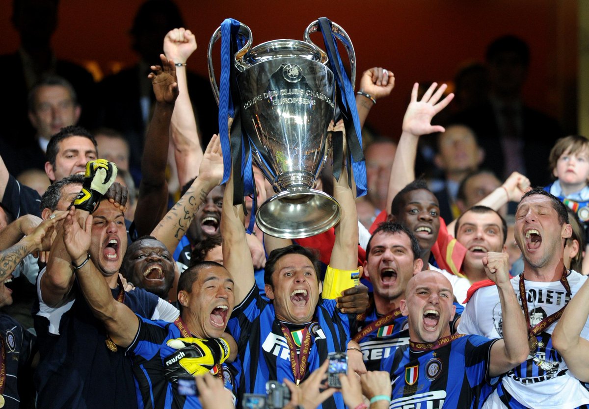 ChampionsLeague's tweet photo. Remember this, @Inter fans? Your team triumphed in the #UCLfinal #onthisday in 2010 http://t.co/1CJGGjL6Ld